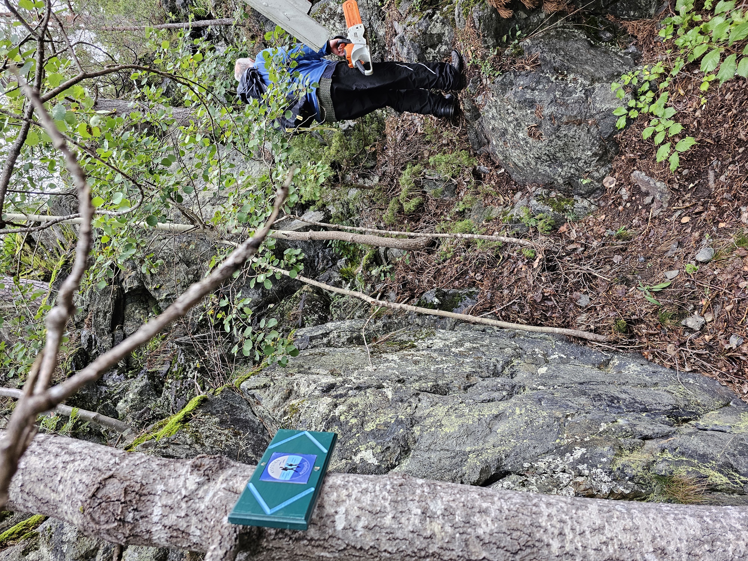 Frognmarkas Venner arbeider med kyststien