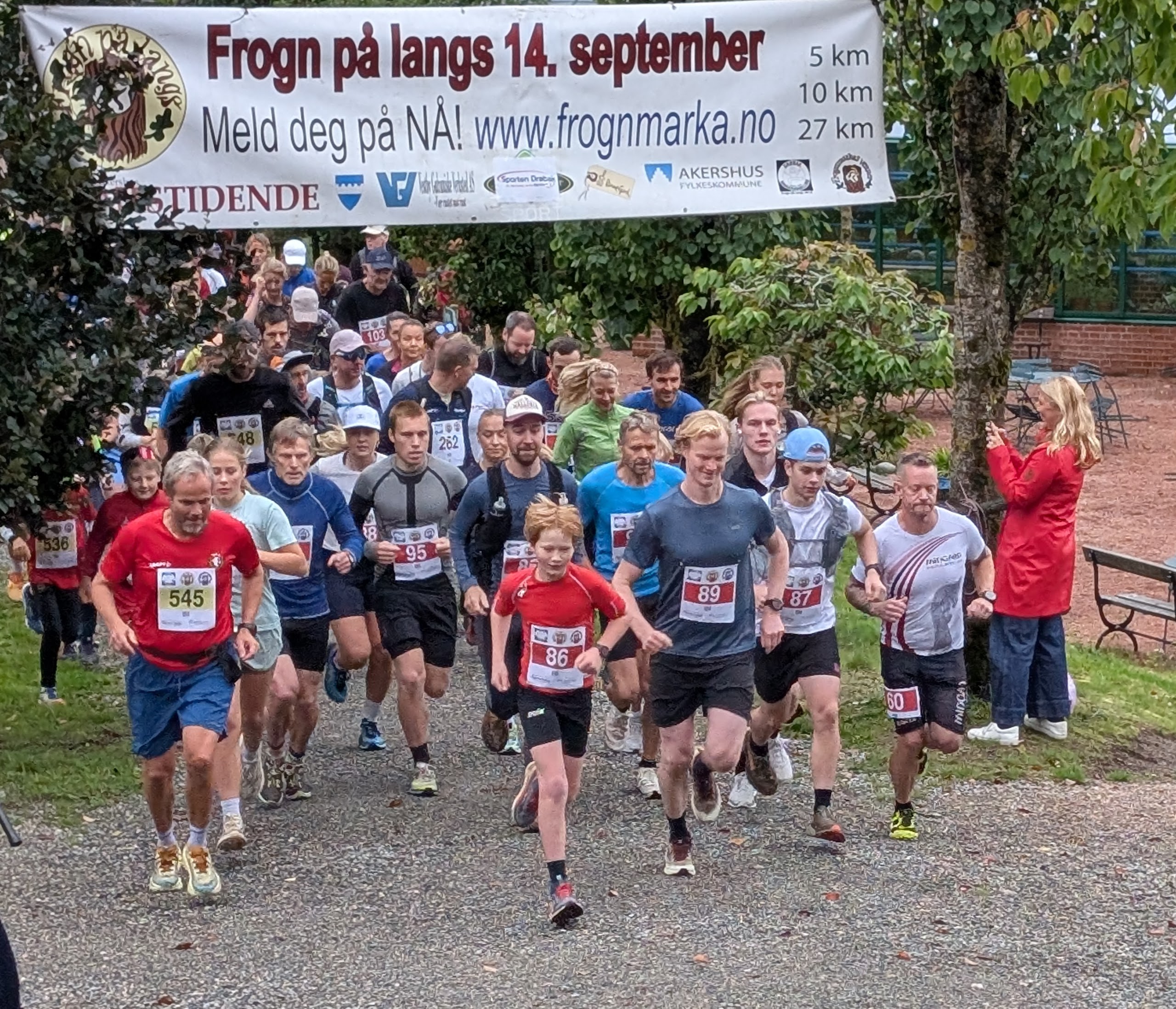 Artikkelbilde til artikkelen Frogn på langs 2025. Vått og fantastisk